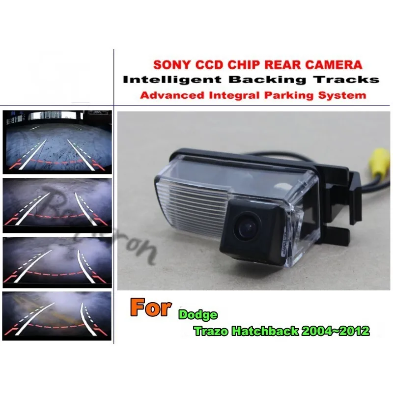 

For Dodge Trazo Hatchback 2004~2012 Car Intelligent Parking Tracks Camera / HD Back up Reverse Camera / Rear View Camera