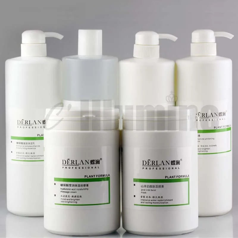 Schönheit Salon Hautpflege Produkte Set Hyaluronsäure Feuchtigkeits Essenz Creme Emulsion