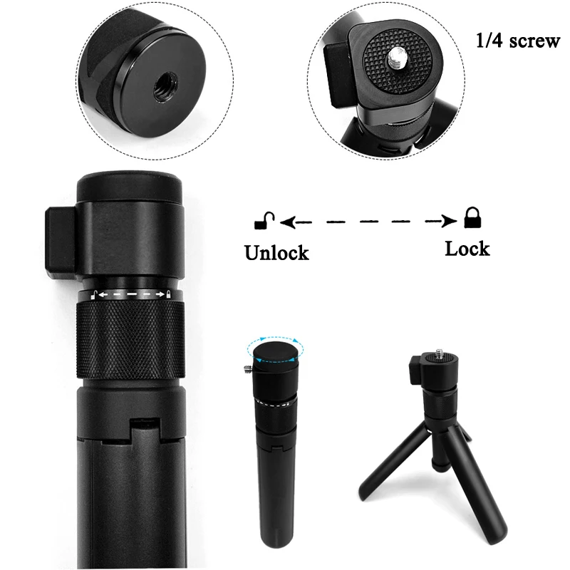 Insta360 Bullet time shooting aluminum alloy extension monopod + Self-timer tripod For Insta360 ONE X2 Insta 360 ONE R Camera