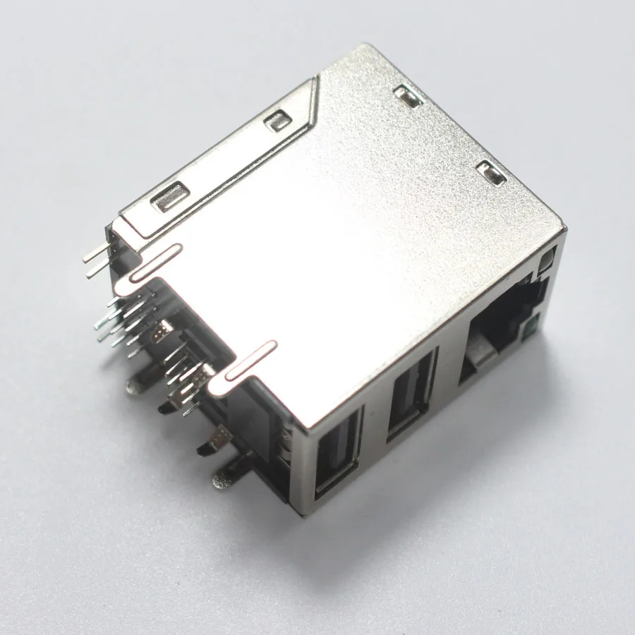 1 шт., RJ45, 1*4 со стандартным интерфейсом