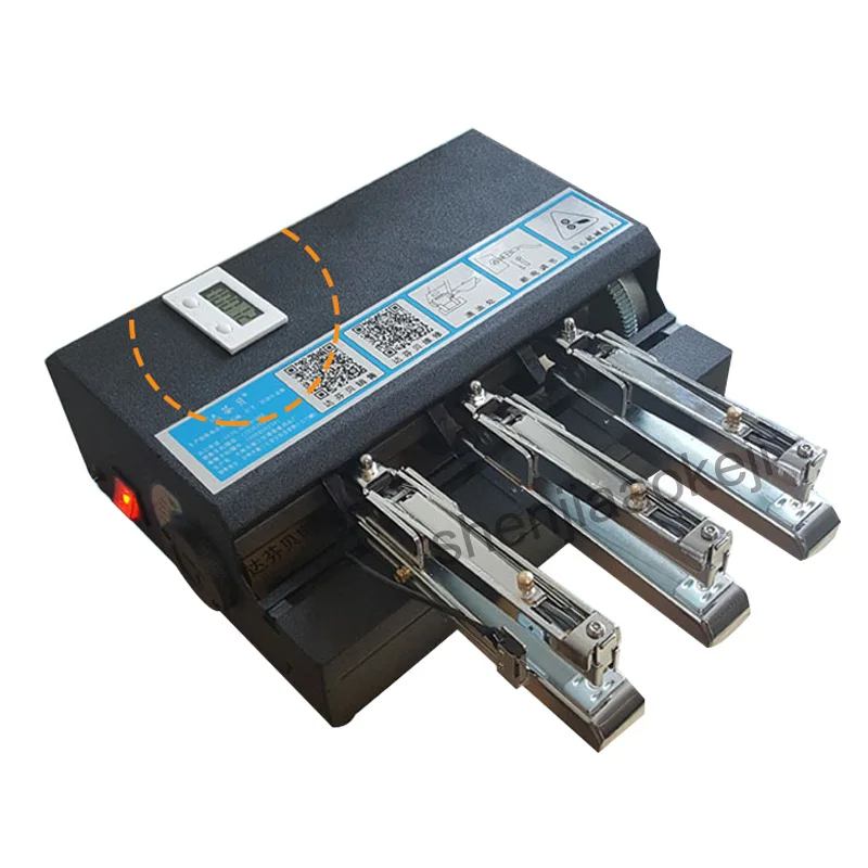 

Stapler Office School Supplies Binding Machine Paper Stapler automatic electric stapler bookbinding machine 220v 25w 1pc