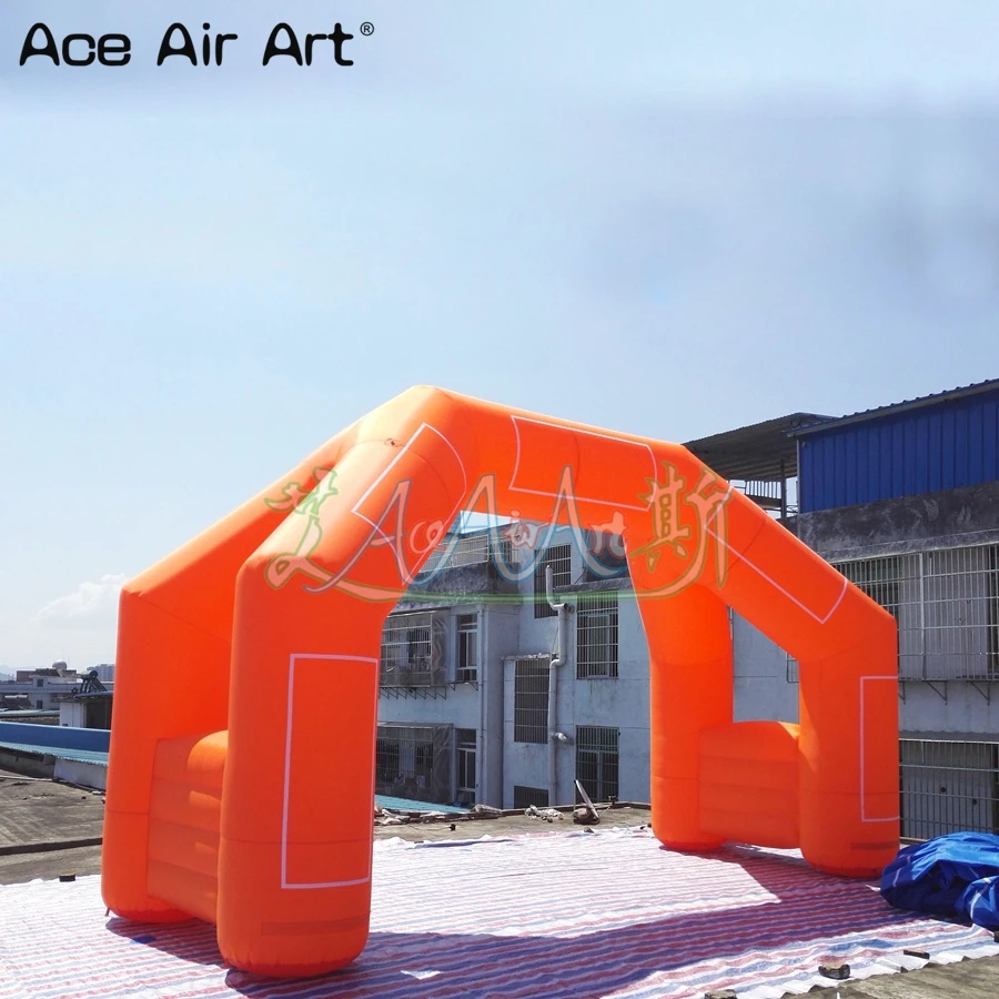 

Advertising Orange Inflatable Arch Balloon with Free Air Blower and Shipping Cost for Sale