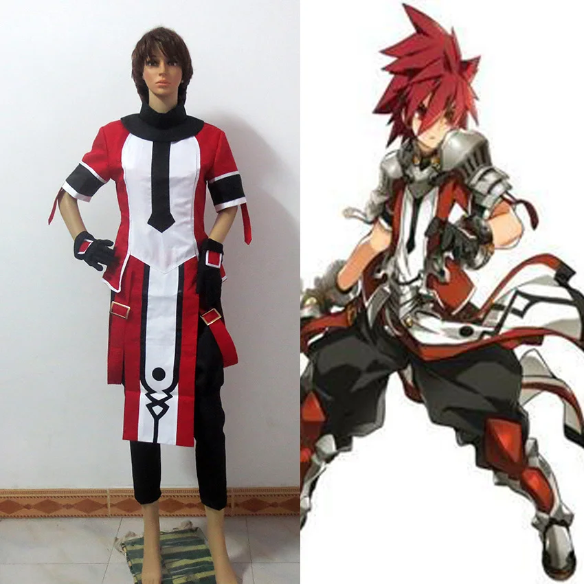 

ELSWORD Lord Knight cosplay Costume Halloween Uniform Outfit