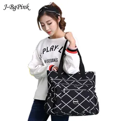 Oversized bag 2024 European American style women bag large capacity women shoulder waterproof nylon bag Bolsos Mujer Bolsos