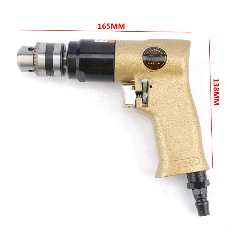 3/8 Metal chuck pistol gas drill  industrial pneumatic drill