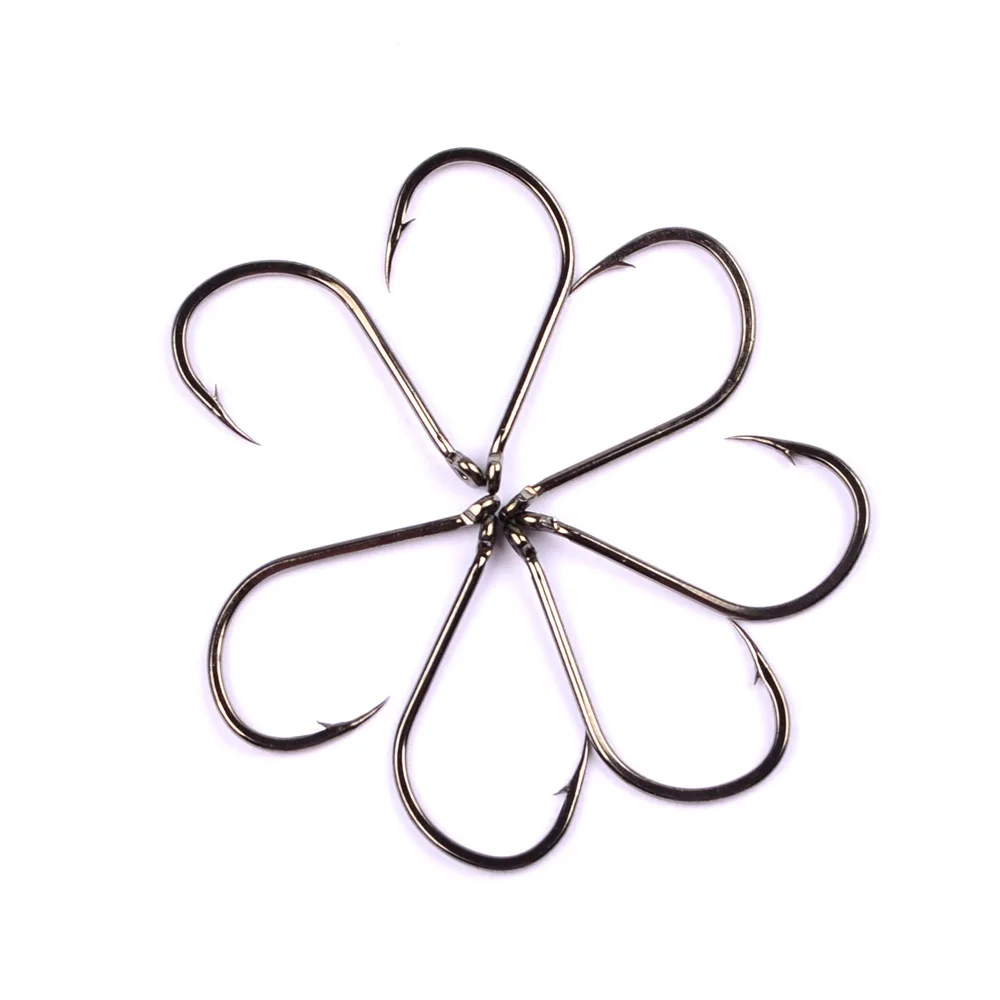 Hameçon à insectes doux avec hameçon à poisson barbelé, hameçon simple en vrac, gros hameçon barbelé, accessoires de pêche, 20 pièces/lot
