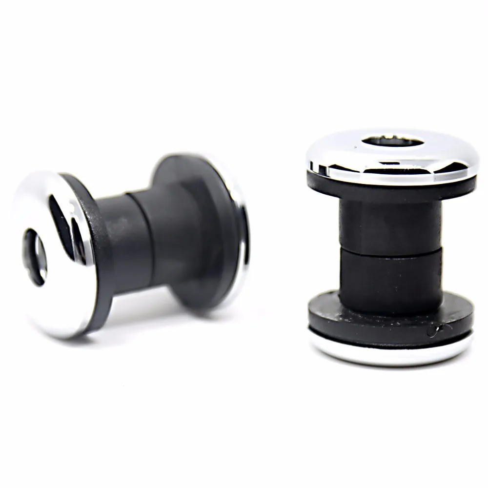 1Pair Chrome Riser Bushings For Harley Street Glide Road King Trike Tour FLH/T FLHX FLHR 1984-2016