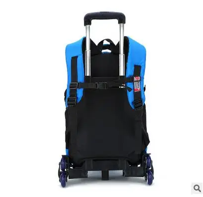 Xe đẩy Trường ba lô túi bánh cho bé trai bé gái Xe Đẩy Trường bag On wheels Trường Cán backpack túi hành lý Du Lịch