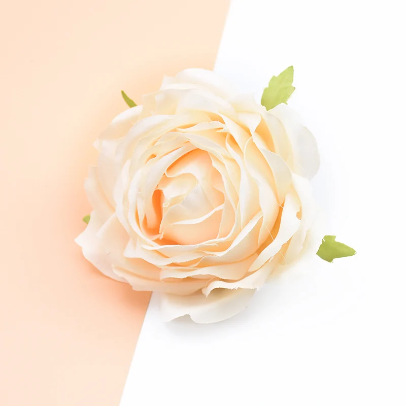 6/10 Stück hochwertige Rosen-Seidenblumen, künstliche Pflanzen für Wanddekoration, DIY-Hochzeits- und Heimdekorationszubehör, Kunstblumen zur Dekoration – Detail 10