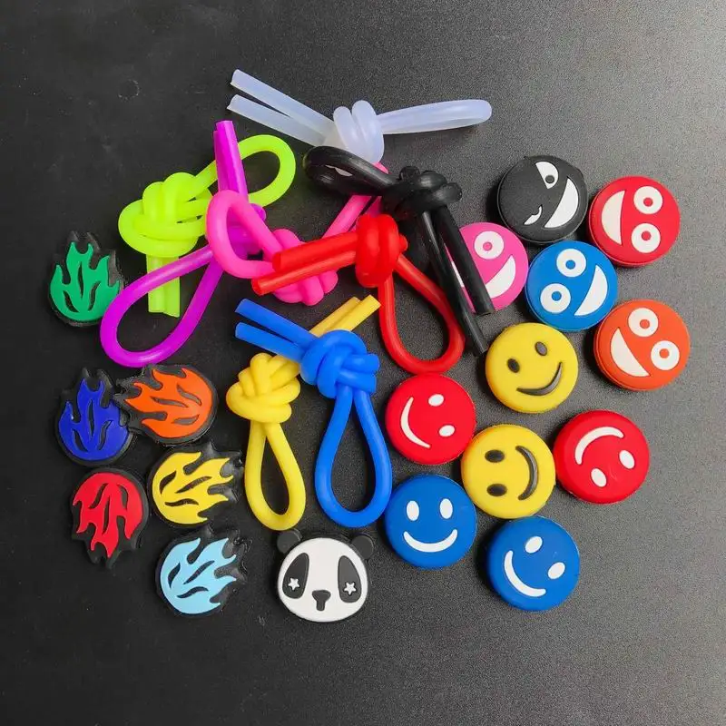 Free shipping(20pcs/lot)vibration dampeners and rubber band/tennis racket/tennis racquet