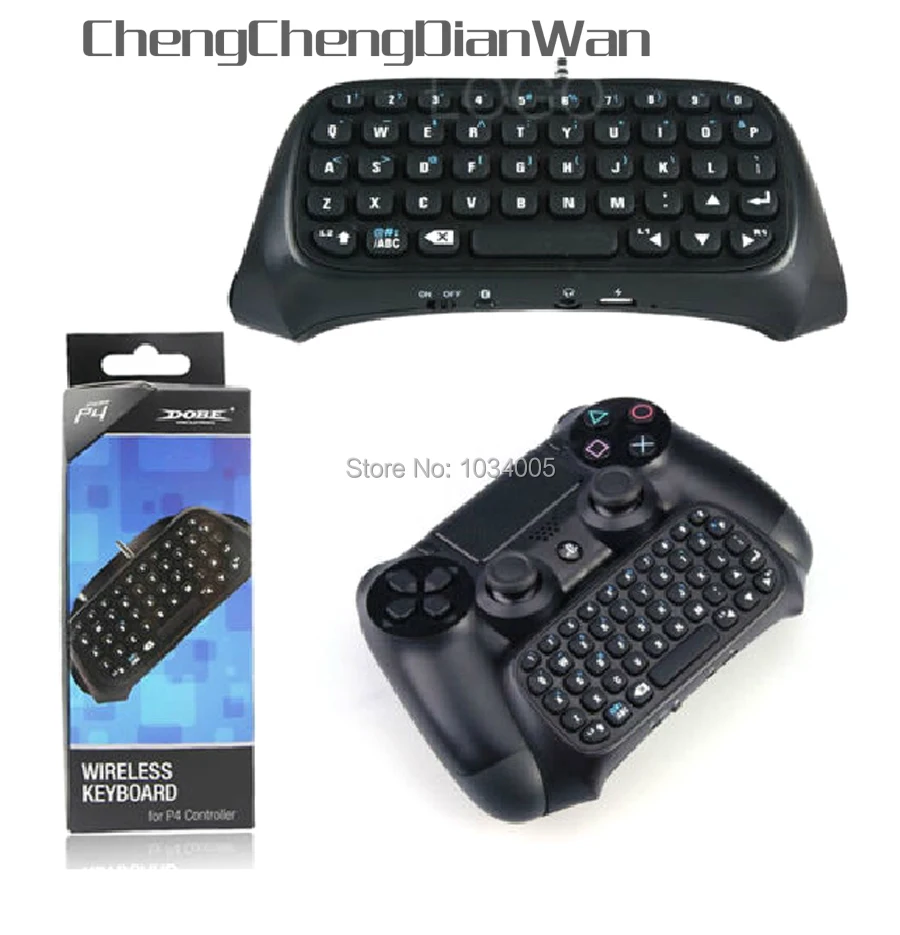 ChengChengDianWan 5pcs Mini Wireless Bluetooth-compatible Keyboard for PS4 Handle Keyboard For Sony PlayStation 4 PS4