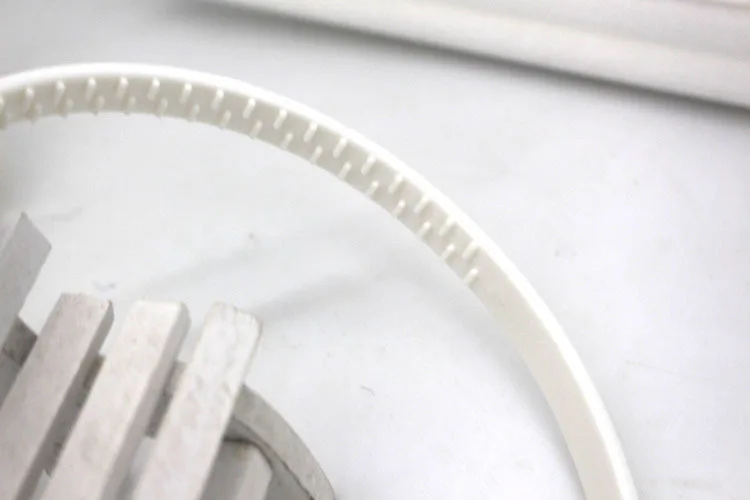 DIY children\'s headband ABS 10mm 15mm girl step tooth plastic semi-finished HairHoop toothed plastic head buckle white black