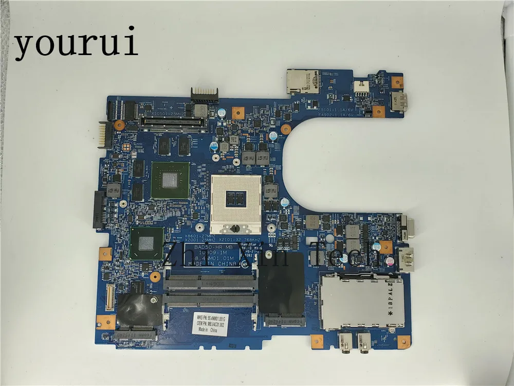 

Yourui для AcerTravelmate 8573T 6595 Материнская плата ноутбука 48.4NM01.01M MB.V4C01.002 DDR3 полностью Тесты хорошо