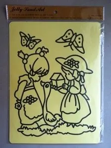 

Color Sand art kit for children preshool toys 100pcs
