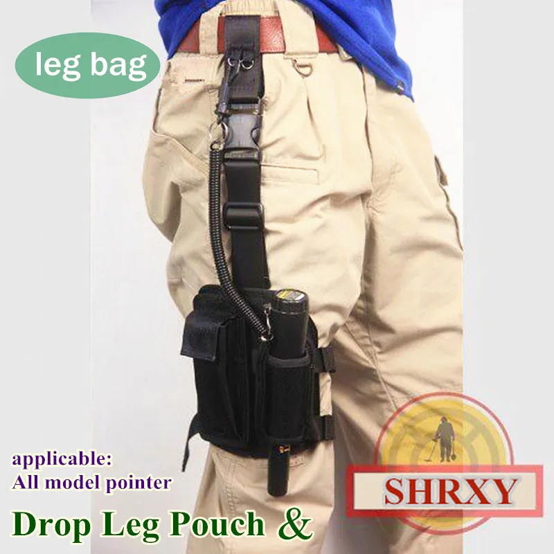 Shrxy Pointer Metal Detector Holster, Drop Leg Cloth Cover, Bolsa para Xp Pointer, ProFind Fitting Cloth Bag