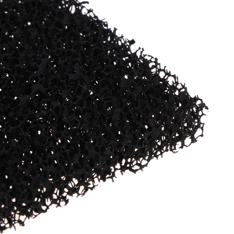 2021 New 5Pcs Universal Black Activated Carbon Foam Sponge Air Filter Impregnated Sheet Pad