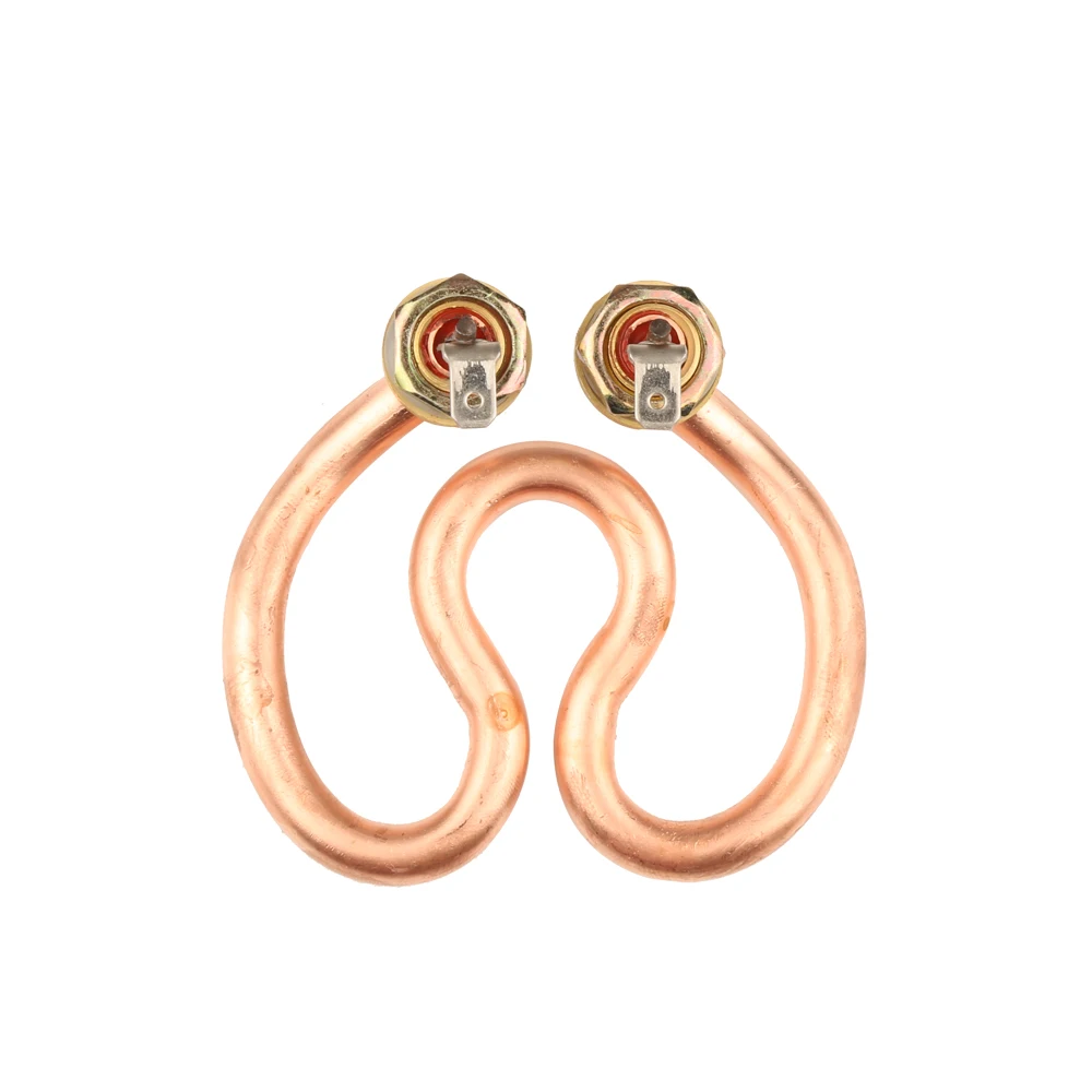 Imagem -03 - Horseshoe Shape 2u Brass Electric Heat Tube Aquecedor para Chaleira Elemento de Aquecimento 500w 220v