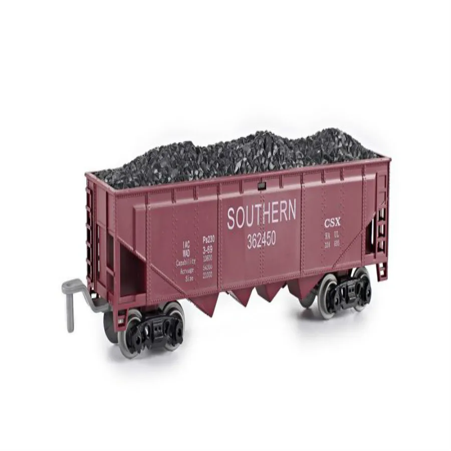 2pcs Plastic TTrain Container Railroad Layout General Train Accessories Tanker Freight  Coal Carriage Passager Car