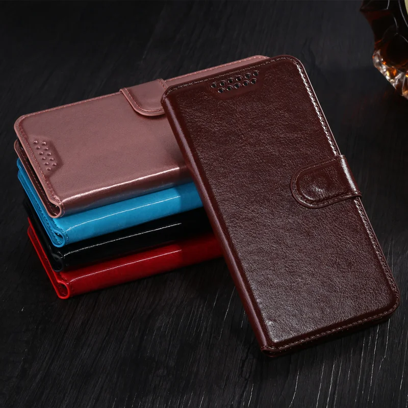 Leather Flip Wallet Case For Wiko Lenny 2 3 4 Jerry Lenny2 Lenny4 Flip Leather Phone Cover