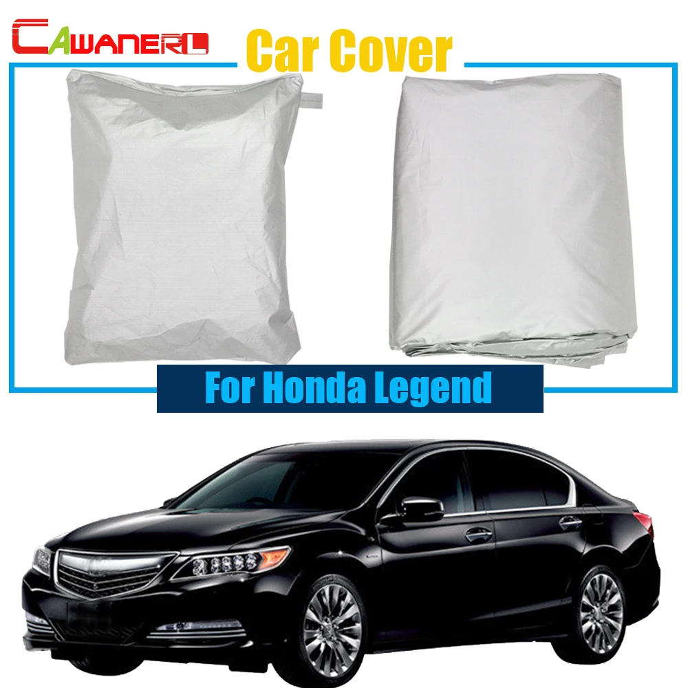 

Cawanerl Auto Car Cover Anti UV Snow Rain Resistant Cover Dustproof For Honda Legend All Weather Suitable