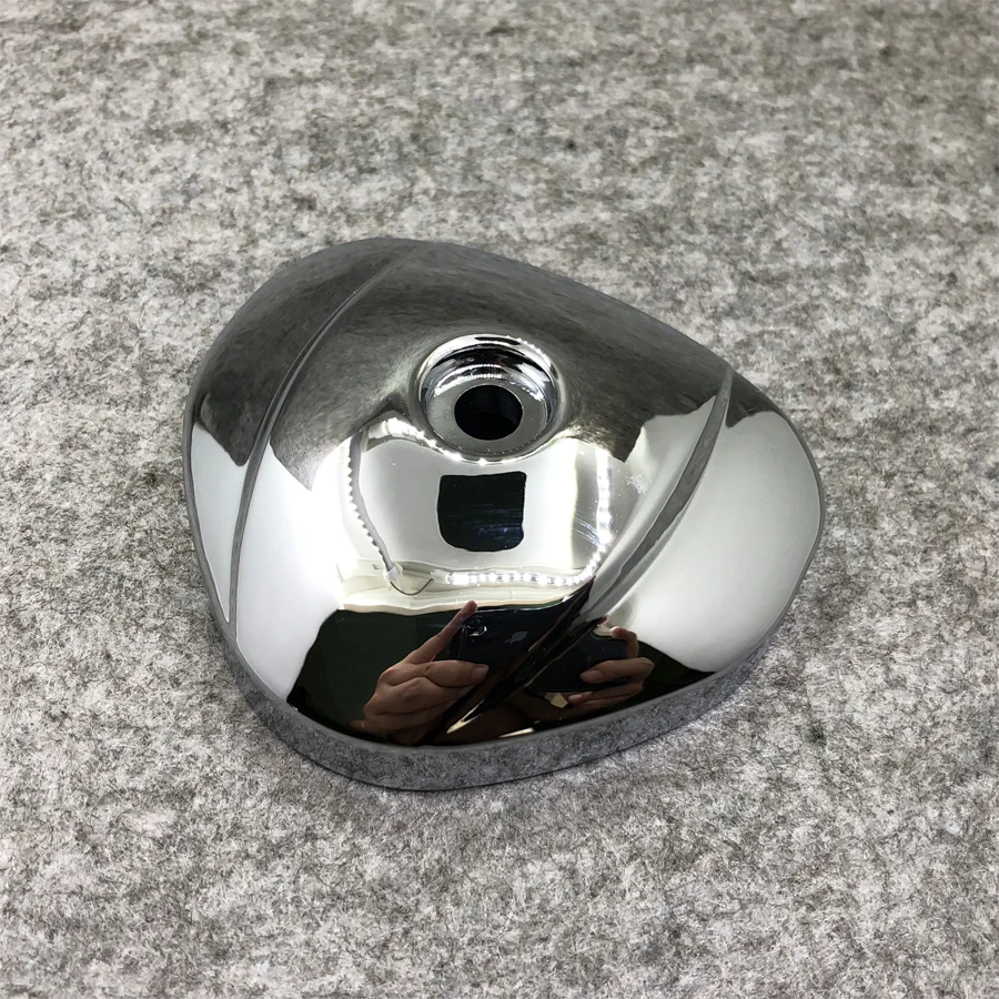 Yecnecty Motorcycle Accessories Fuel Tank Switch Handle Chrome Carburetor Cover Parts For Honda Steed 400/600 VLX 400 600