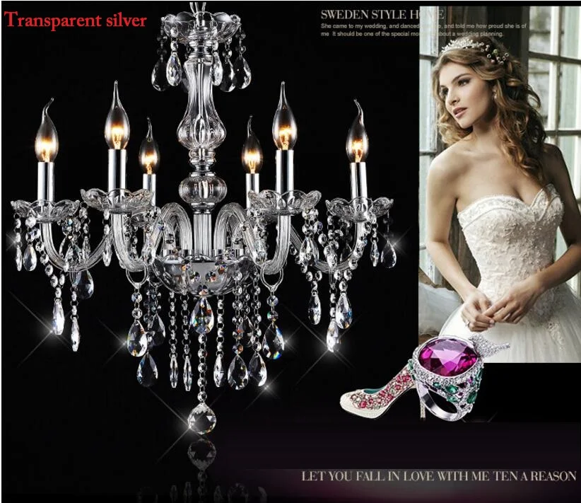 LED K9 Modern Ceiling Lustre Crystal Chandeliers Lustres De Cristal Chandelier AC110V/220V Ceiling Fixture Indoor Pendant Lamp