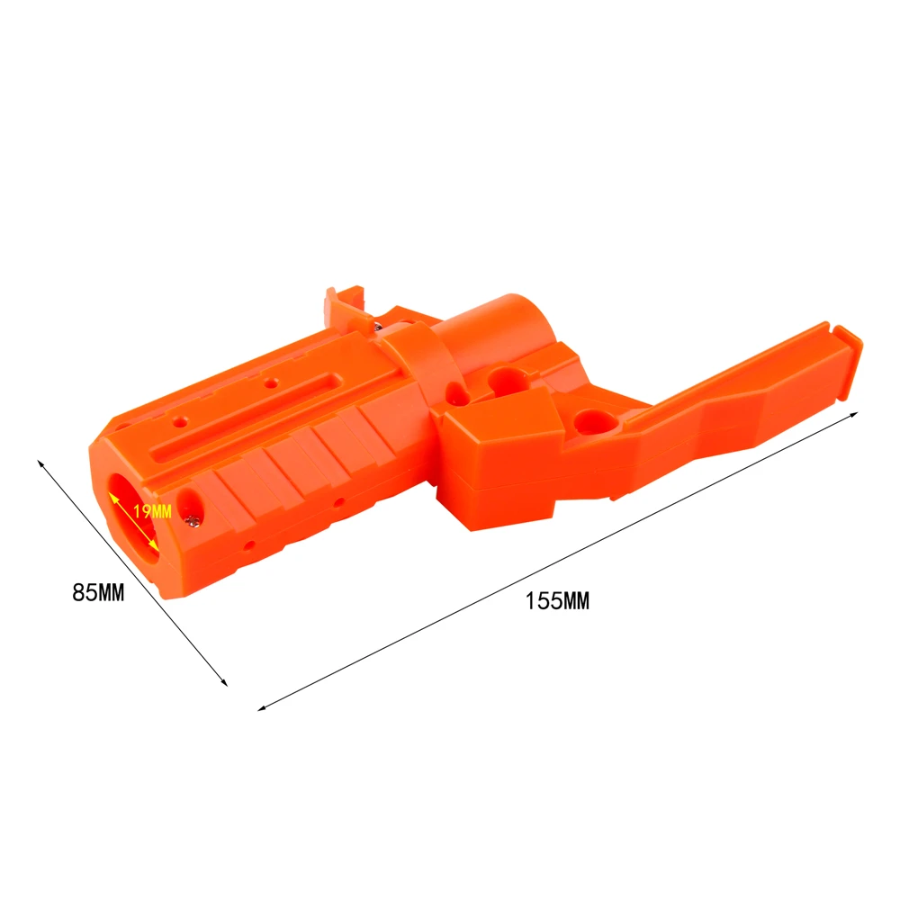 Worker Mod Front Muzzle Adaptor 19mm tube Straight Inserting Type for Nerf Stryfe Swordfish Modify Toy