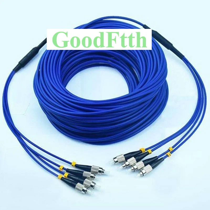 4 Core Fiber Armoured Patch Cord FC-FC UPC FC/UPC-FC/UPC SM GoodFtth 100m 150m 200m 250m 300m 350m 400m 500m 600m 800m