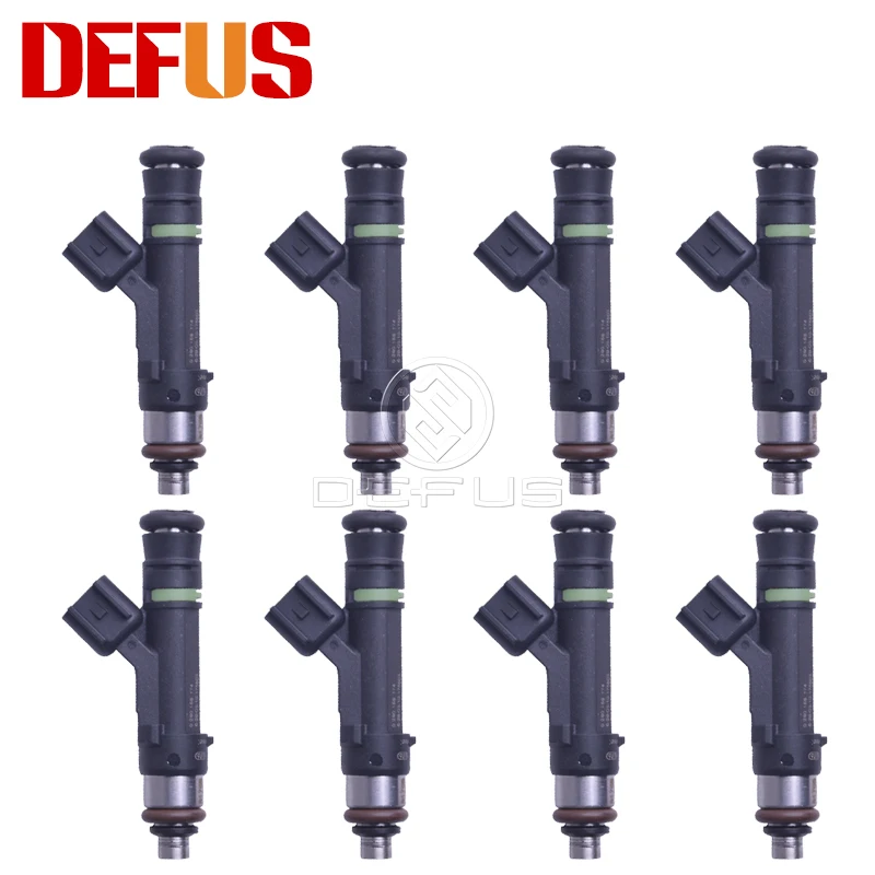 

DEFUS 8X OE 0280158174 Fuel Injector Bico Nozzle For F-150 Lincoln Navigator 5.4L V8 09-14 FJ1003 9L3Z9F593B 0 280 158 174 New