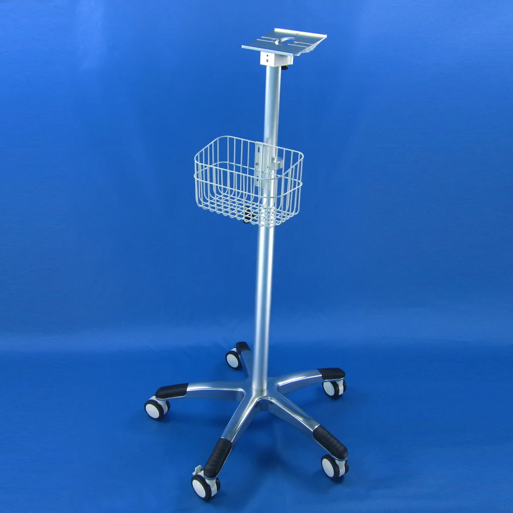 medical trolley for patient monitors