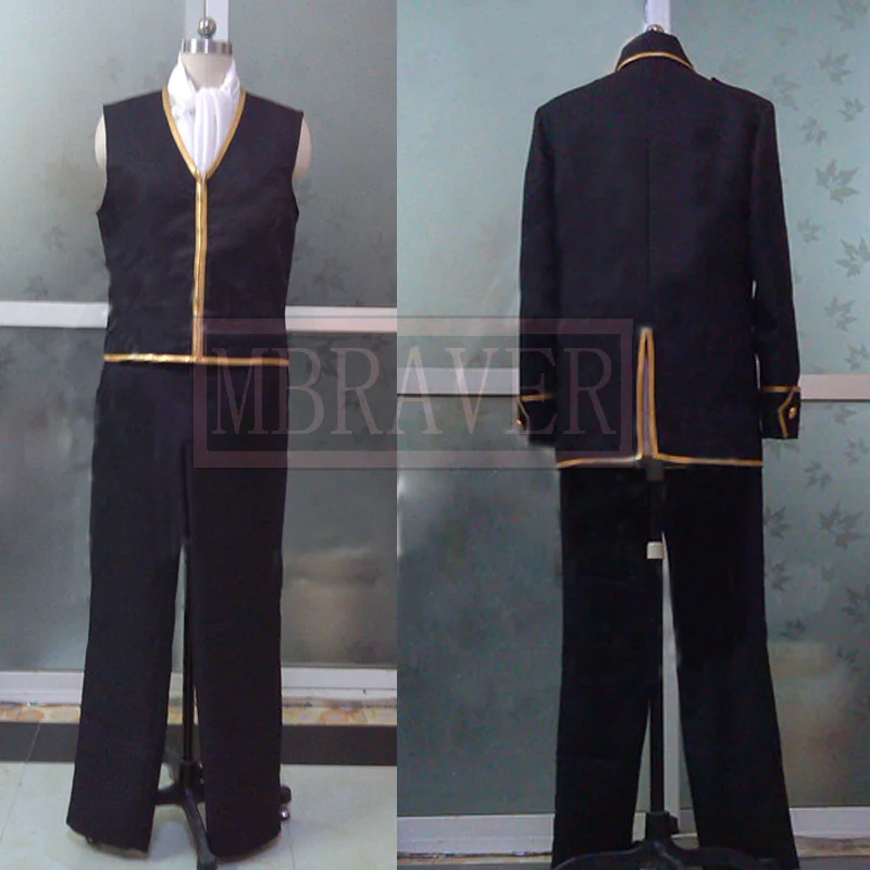 Gintama Hijikata Toushirou/ Hijikata Toushirou/ Kondou Isao Cosplay Costumes