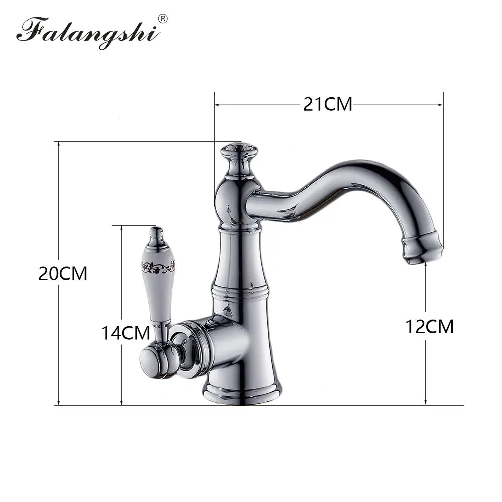 Imagem -05 - Torneira da Bacia de Bronze Preto Quente e Fria do Banheiro Lavatório Torneira Ouro Vessel Sink Mixer Faucet Swivel Cerâmica Lidar com Wb1068