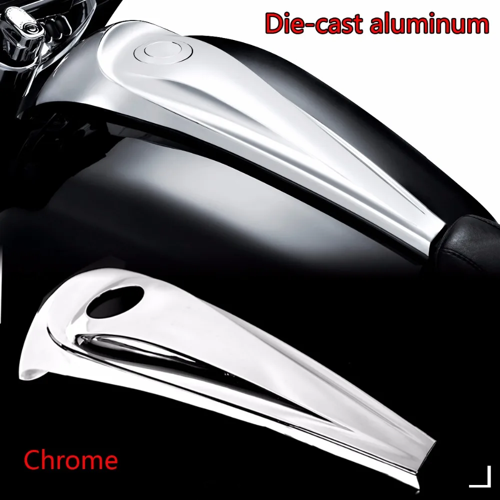 

Die-cast Aluminum Chrome Smooth Dash Console Cover For Harley 2008-2018 Touring Electra Street Road Glide FLH/T FLHX Models