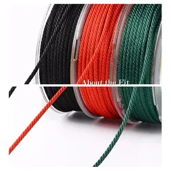 Nylon Cord XM 3mm Bulk Wholesale Packaging Braided Rope Beading Thread Bracelet For Jewelry Making DIY Wedding Dress Accessories