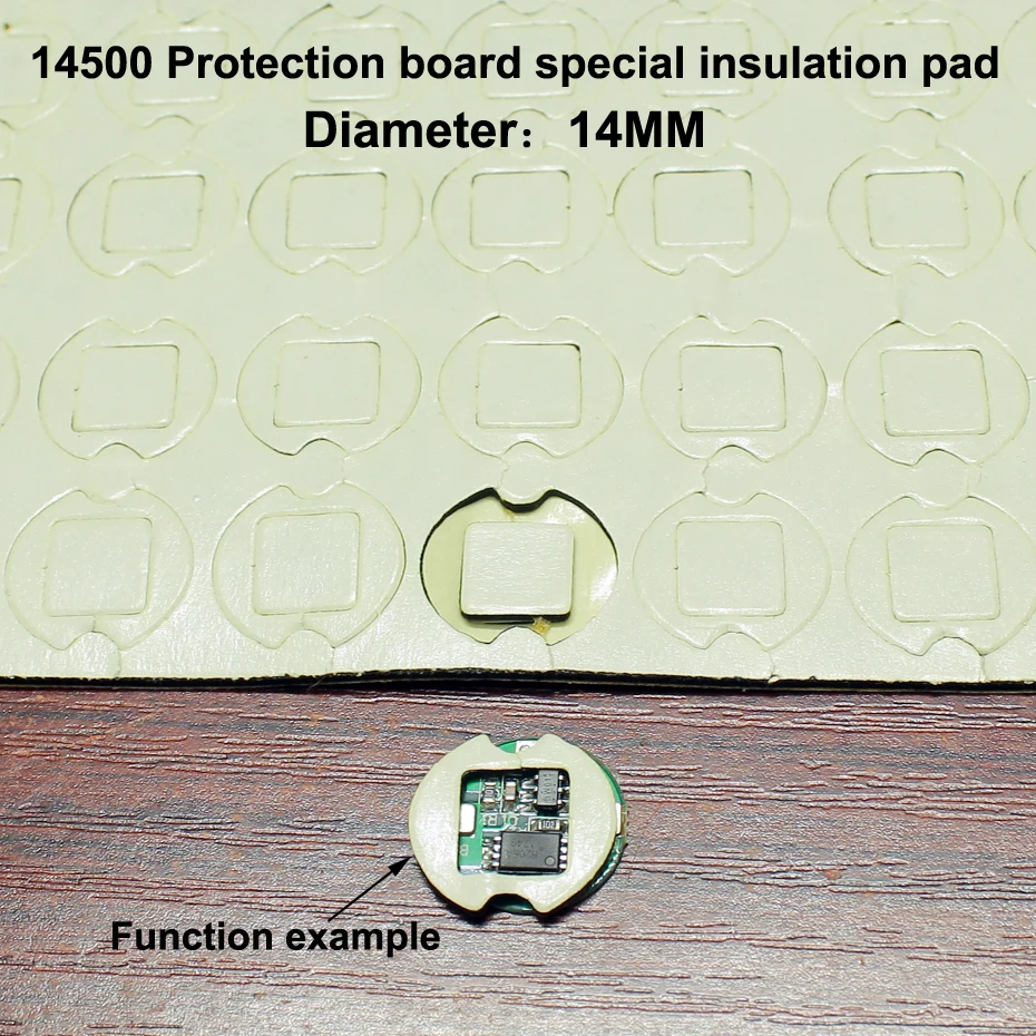 100 шт./лот 14500 литиевая батарея, высокотемпературная изоляция, двухсторонняя Резиновая Защитная плата, специальная изоляционная прокладка