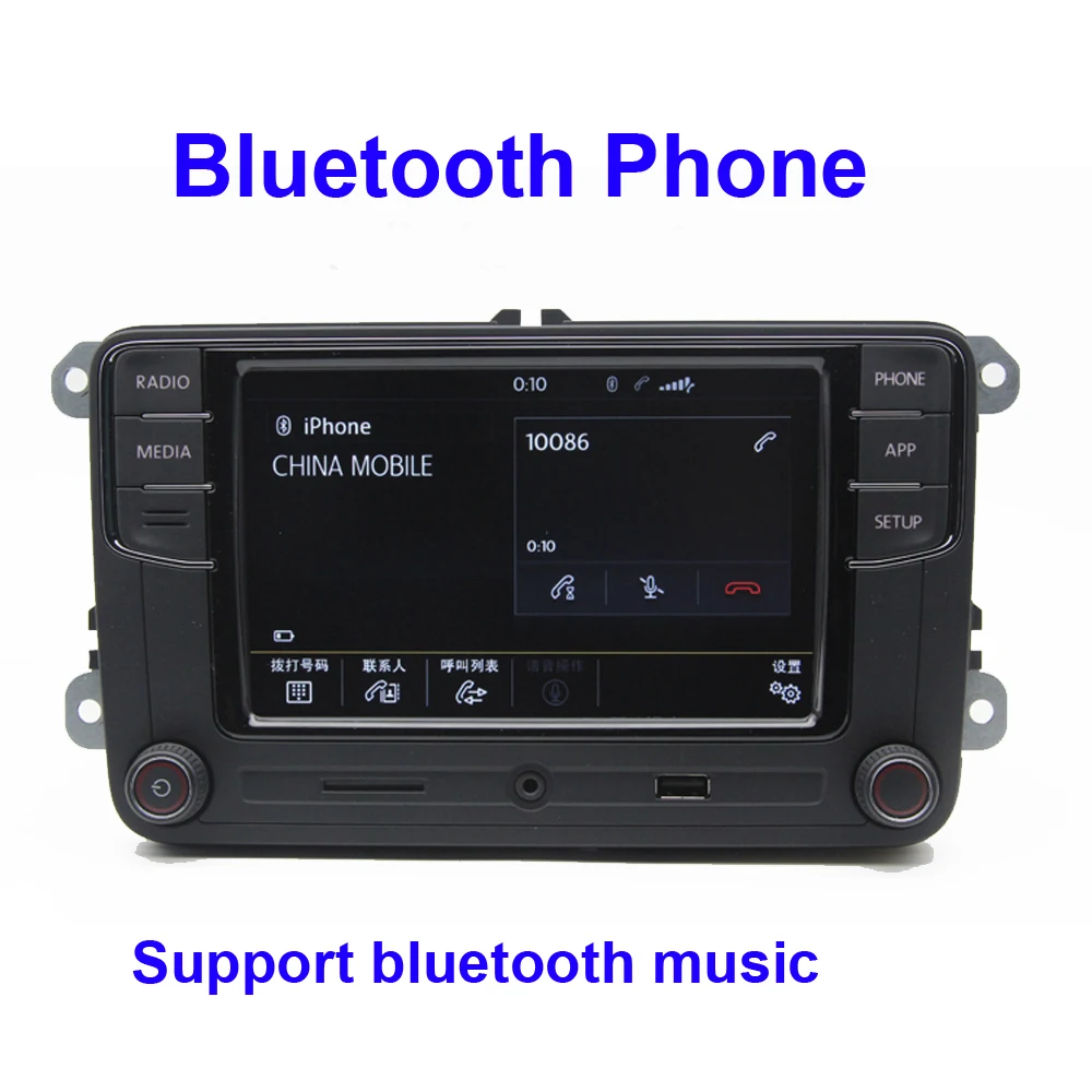 ZOYOSKII RCD330G Plus Carplay MIB Car Radio For VW Golf 5 6 Jetta MK5 MK6 CC Tiguan Passat B6 B7 Polo Touran 6RD 035 187B