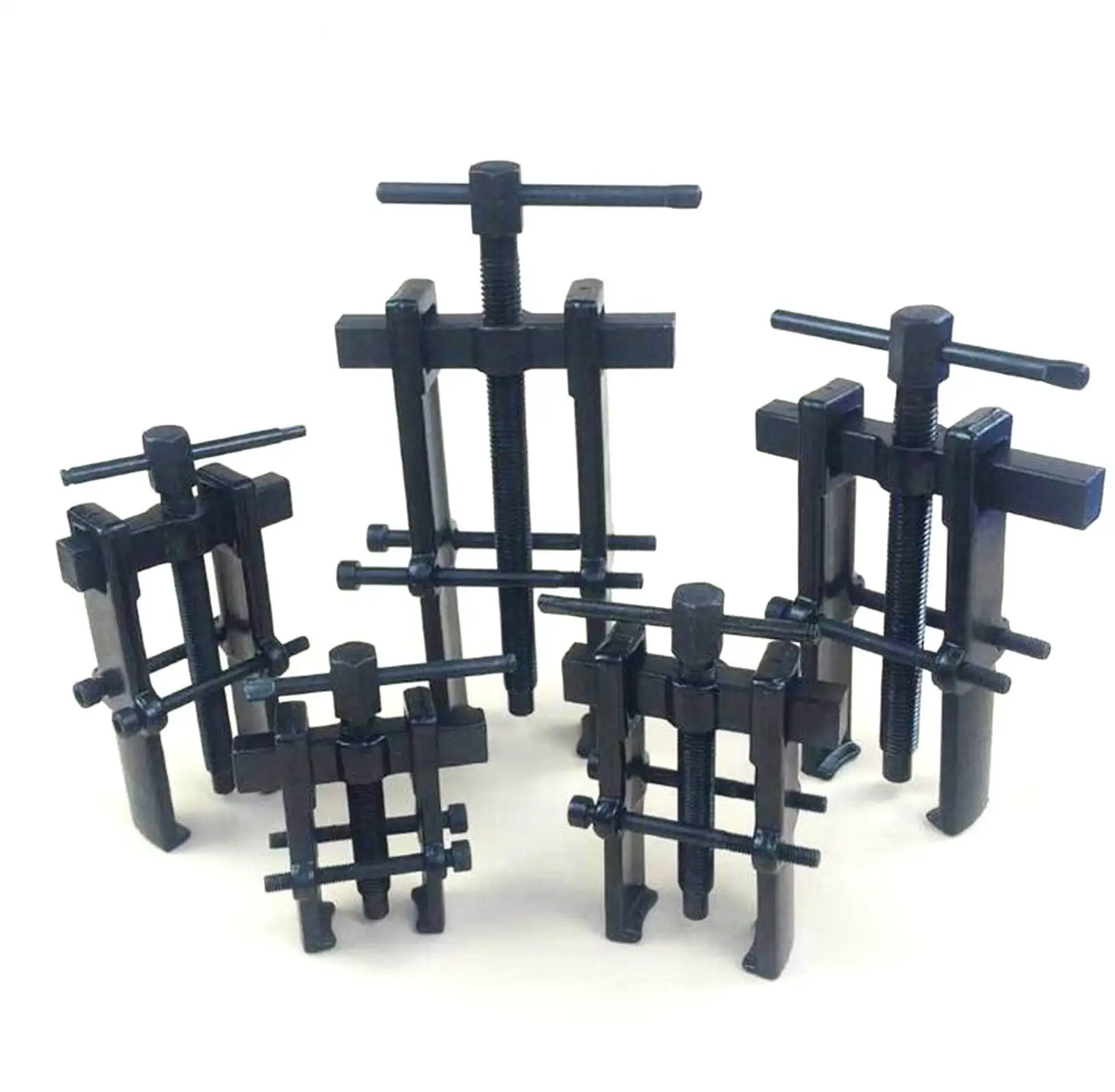 35x45mm 38x65mm 40x80mm 55x90mm 70x120mm 2 Jaws Black Coated Gear Armature Bearing Puller Forging Extractor Remover