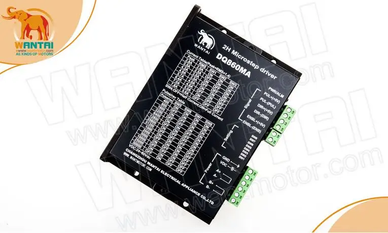 Recomendar Wantai1pc Driver de Motor Passo Dq860ma 7.8a80v 256micro Cnc Roteador Moinho Corte Laser Espuma Gravura Moagem Controle