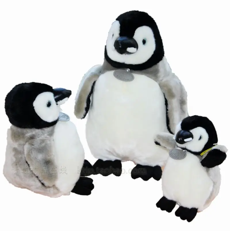 high quality,gray penguin  black mouth penguin plush toy ,Christmas gift h105