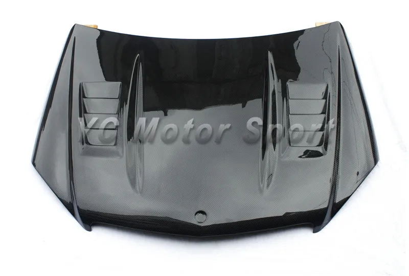 Car Accessories Carbon Fiber DTM Style Hood Bonnet Fit For 2008-2010 MB W204 C-Class Hood Car Stying