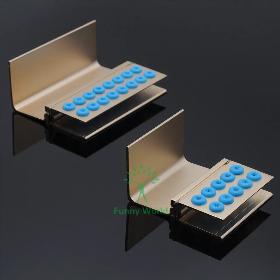 Hot Sale Dental Clinic Gold Color  FG RA Bur Tips Disinfection Holder Block Sterilizer