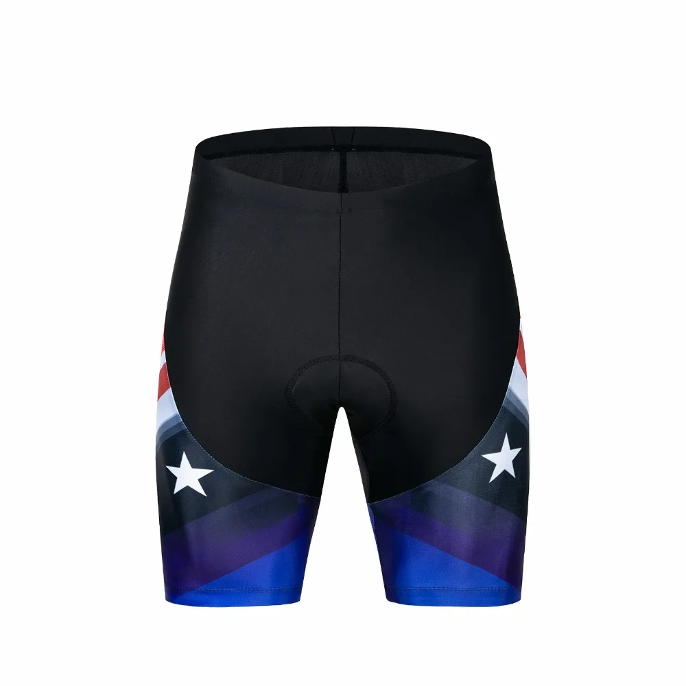 2019 USA Bike shorts Men's Cycling Shorts Padded MTB Mountain Road shorts Bottom Team bicycle Tights breathable Green red Black