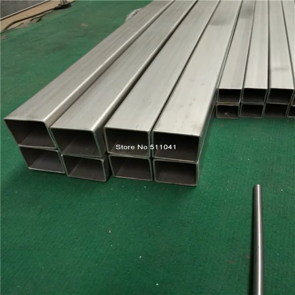 

Titanium square tube Grade 2 titanium metal Trangle Corner SEAMLESS tube,45*45*2MM ,1000mm Length,3pcs,free shipping