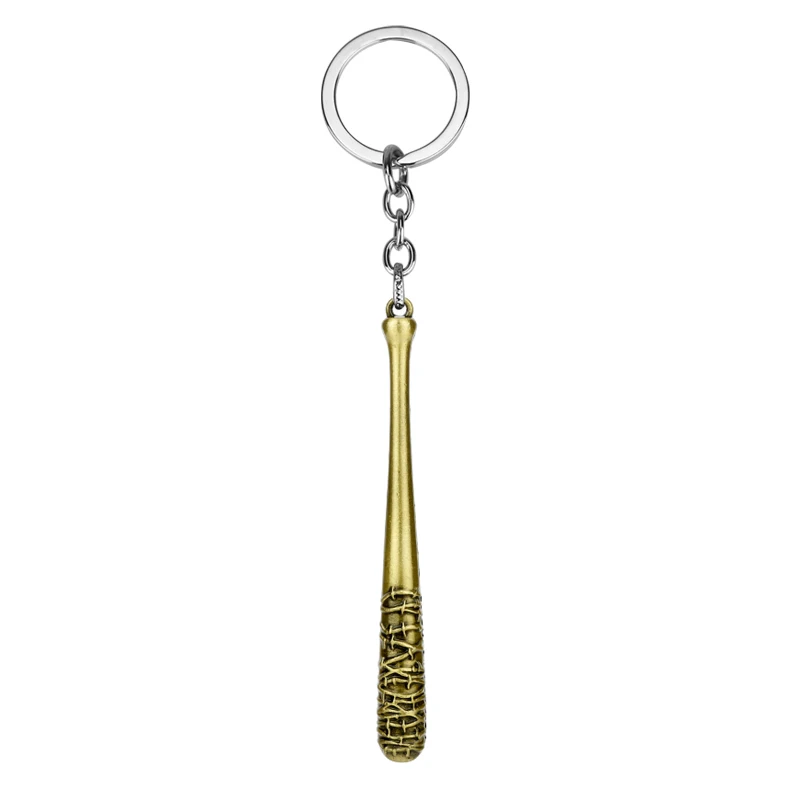 The Walking Dead Keychain Negan's Bat Stick LUCILLE Keyring llavero Men Car Women Bag Key Chain Pendant Chaveiro Jewelry