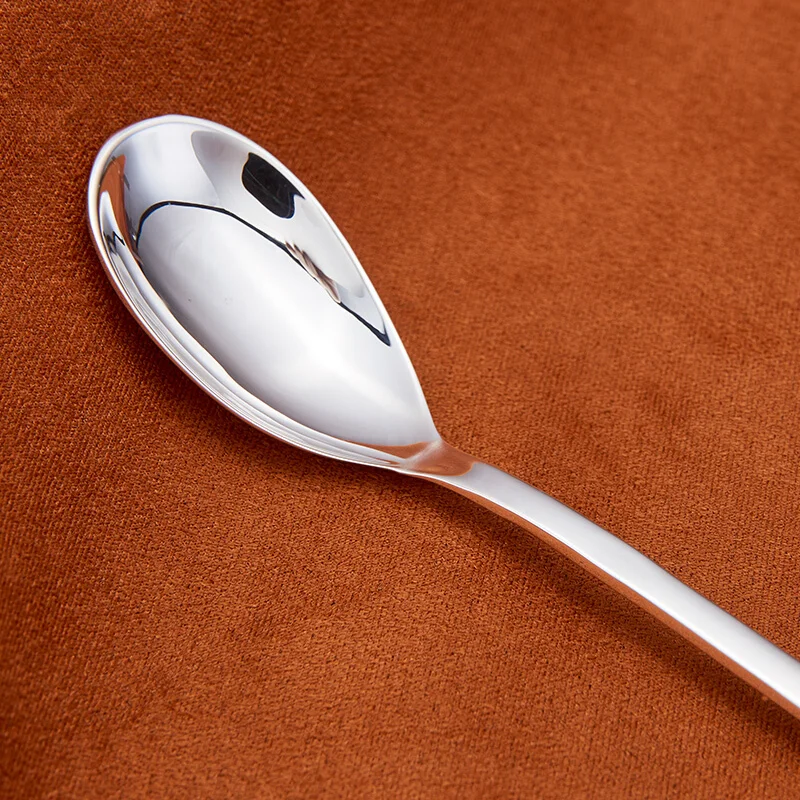 S999 sterling silver handmade coffee spoon dessert, ice cream, teaspoon picnic kitchen accessories