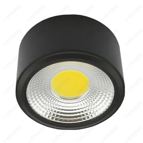 Dimmable/Not 3W/5W/7W/10W LED Ceiling Light New COB Chipset Down Lamp Cylinder Black/Silver/White Shell Store Super Market