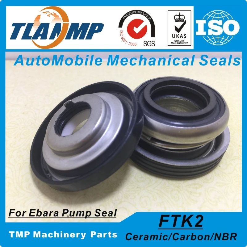 FH FTK2-16 Auto Cooling Pump TLANMP Mechanical Seals For EBA-RA Pump (Material:Carbon/Ceramic/NBR) Shaft Size 16mm .