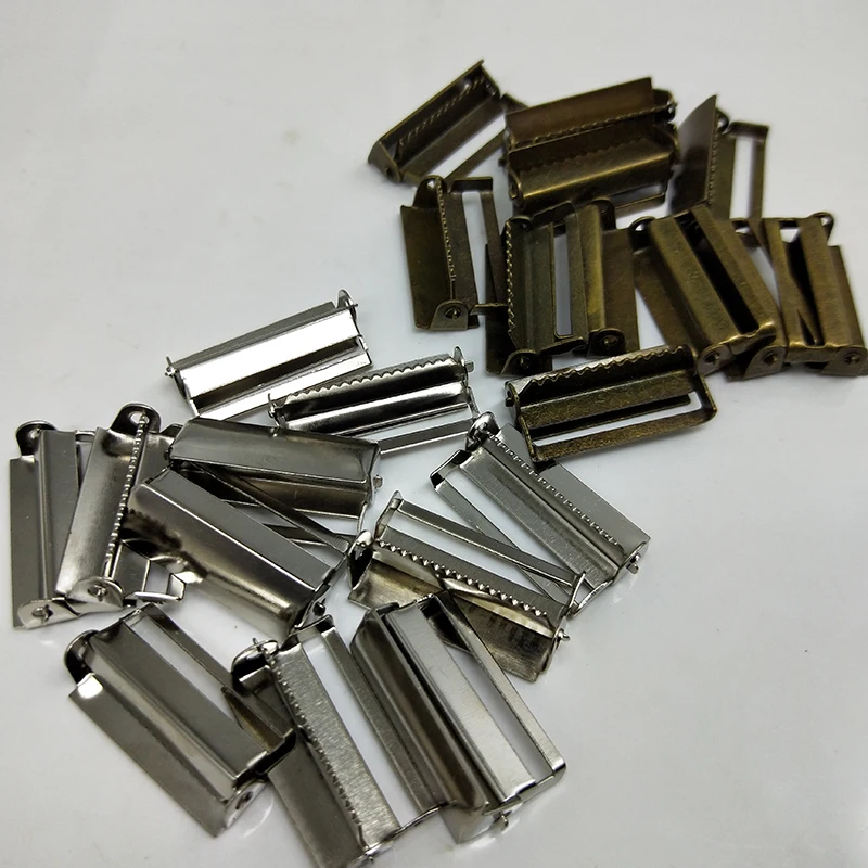 50 pcs /lot Silver metal buckle Suspenders adjustment buckles Craft Sewing materials,Clips Garment Accessories