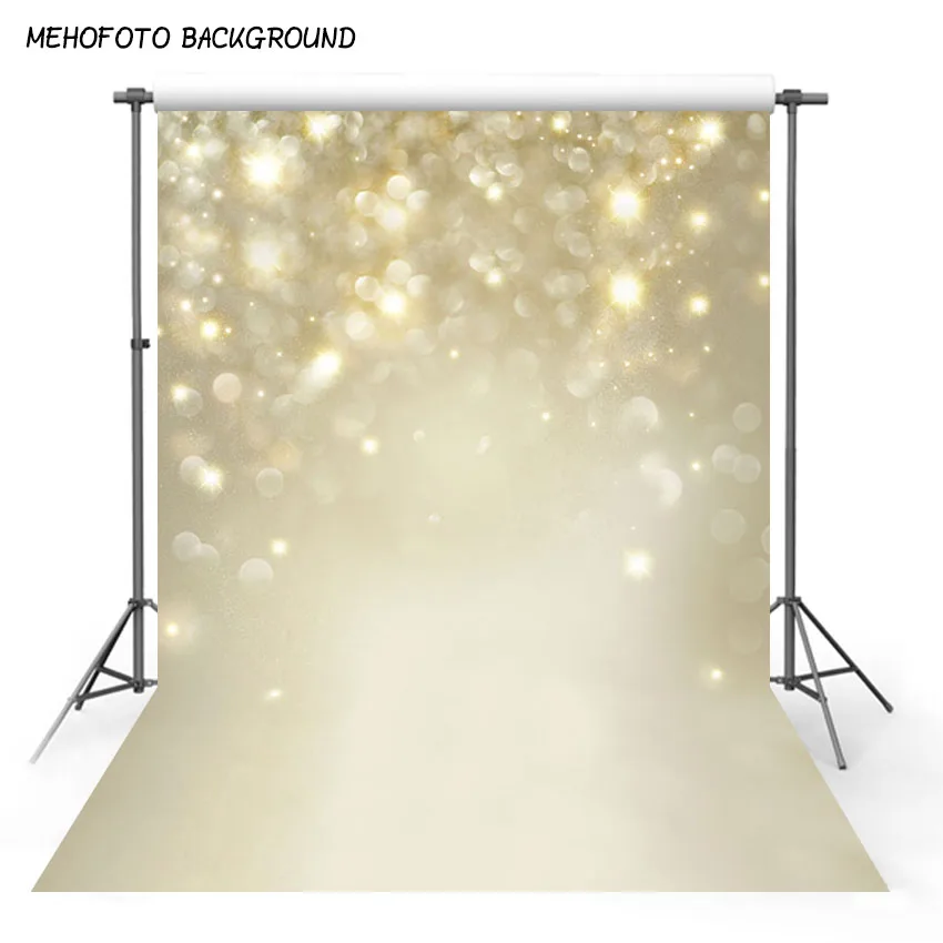 

MEHOFOTO photography backdrops Gold void spots glitter fashion beautiful shiny baby photo background photography backdrops