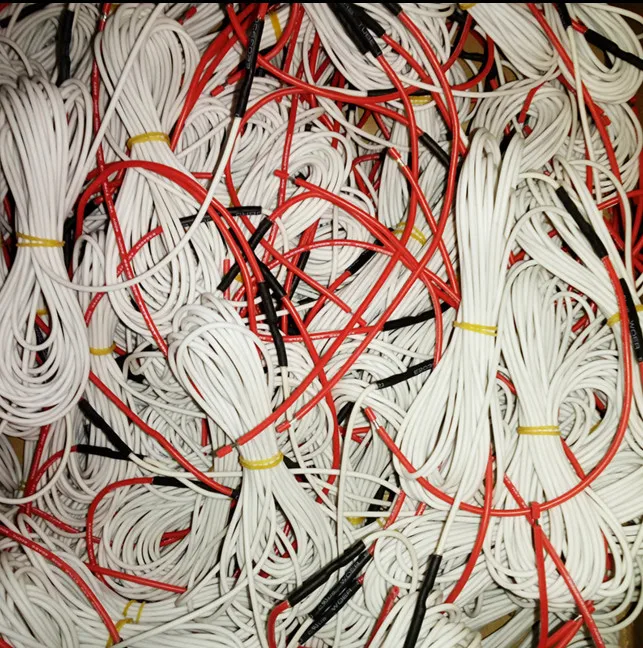 السفينة حرة 2 قطعة ألياف الكربون السيليكون 24K 15 متر 210 واط معدات الألياف الكربون تذويب أسلاك التسخين/حاضنة سخان كهربائي سلك